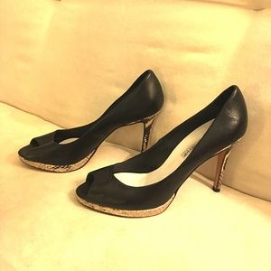 Charles David Peep Toe Heels